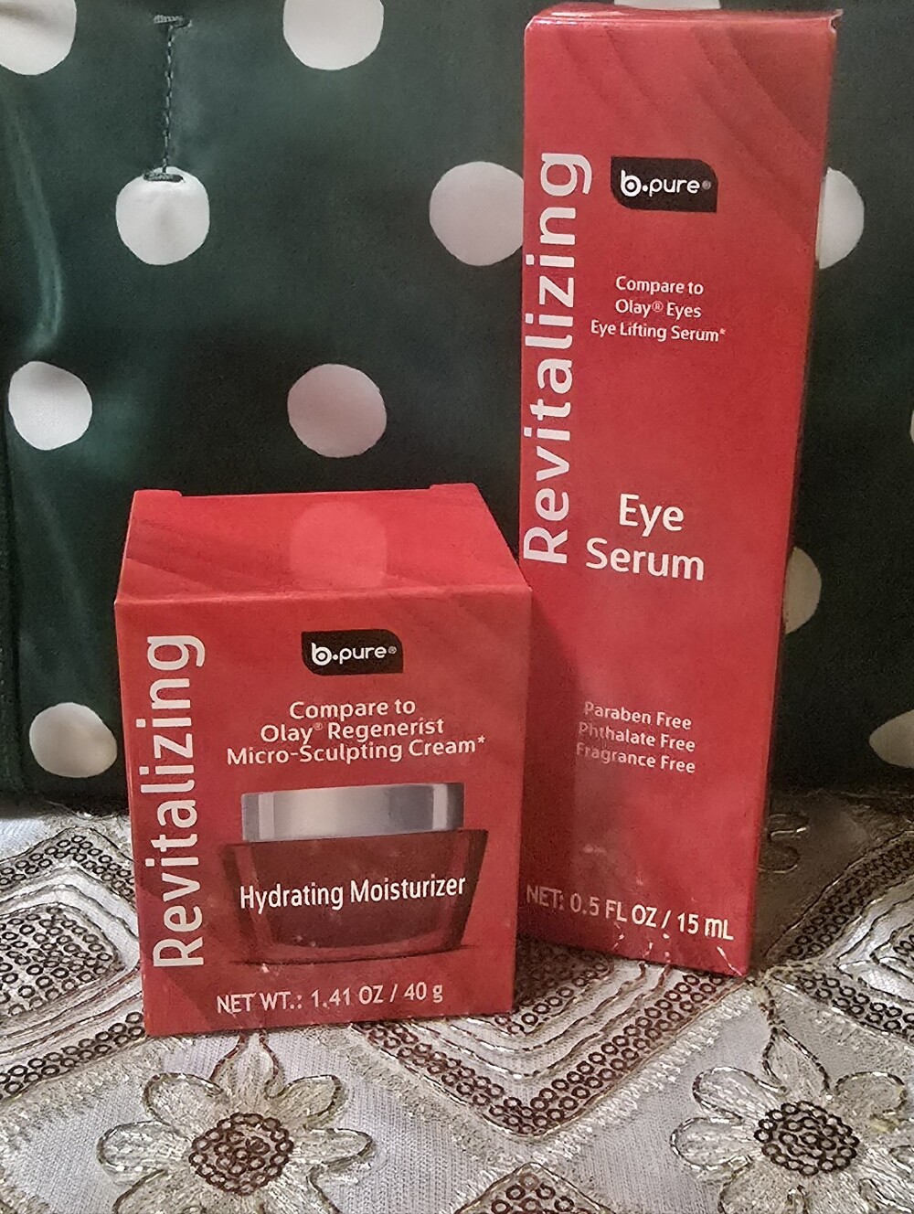 Revitalizing Hydrating Moisturizer and Eye Serum SET